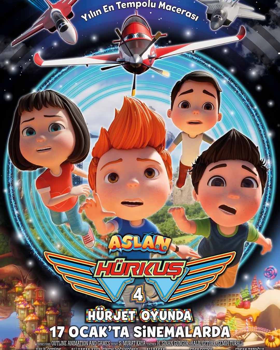 Aslan Hürkuş 4: Hürjet Oyunda İzle